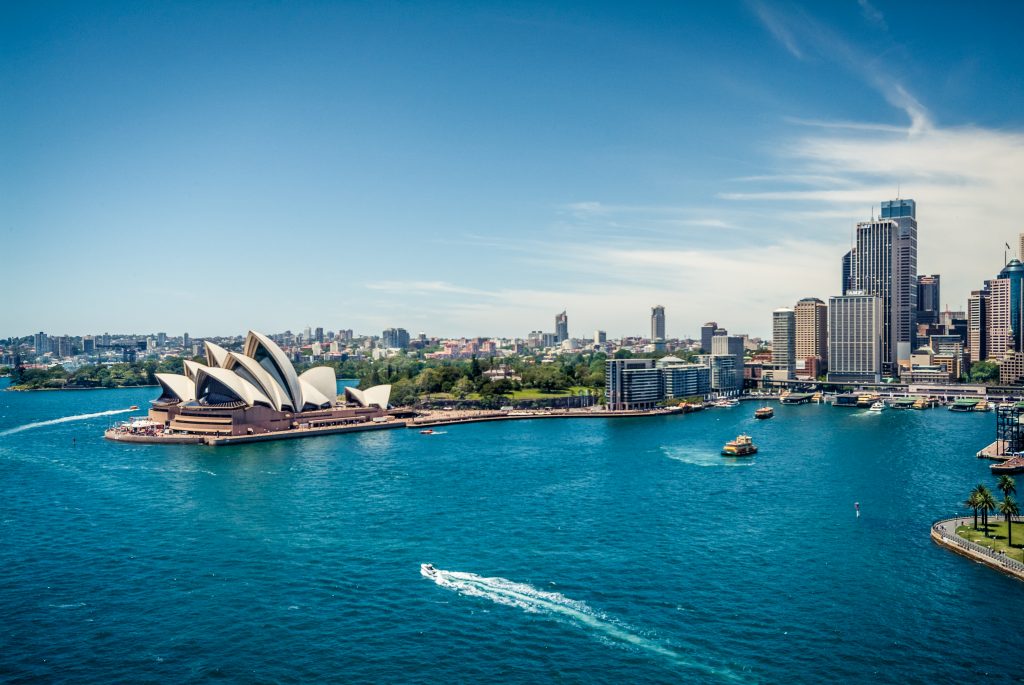 View Of Sydney Harbour, Australia